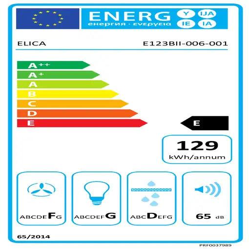 Elica ELITE14 LUX GRIX/A/60 Telescópica o extraplana Plata, Acero inoxidable 336 m