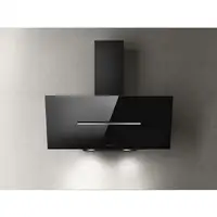 Elica PRF0166933 campana De pared Negro, Acero inoxidable 495 m³/h