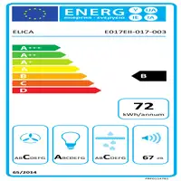 Elica Box in LX/IX/A/90 Encastrada Acero inoxidable