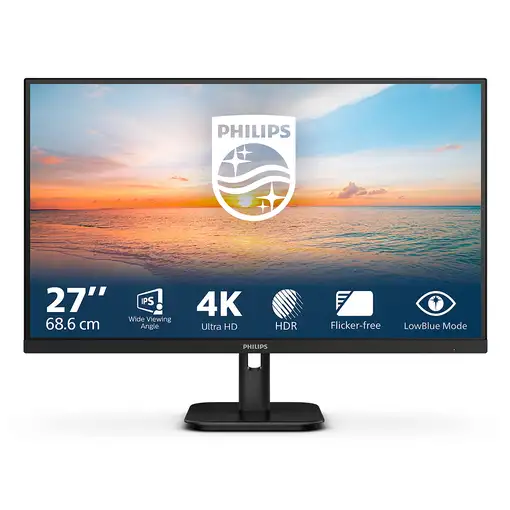 Philips 27E1N1800A/00 pantalla para PC 68,6 cm (27") 3840 x 2160 Pixeles 4K Ultra