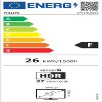 Philips 27E1N1800A/00 pantalla para PC 68,6 cm (27") 3840 x 2160 Pixeles 4K Ultra