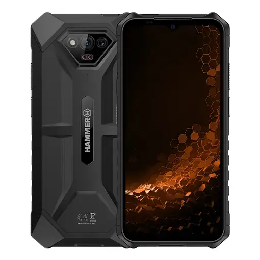 HAMMER Iron V 16,5 cm (6.5'') SIM doble Android 13 4G USB Tipo C 6 GB 64 GB 6320 m