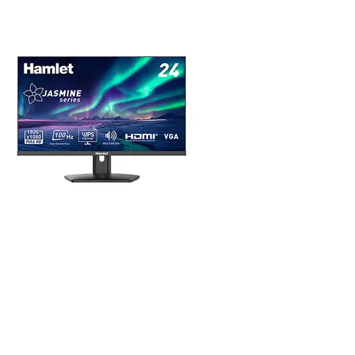 Hamlet HM24JF-V LED display 61 cm (24") 1920 x 1080 Pixeles Full HD Negro