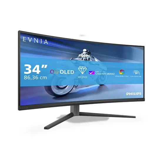 Philips Evnia 34M2C6500/00 pantalla para PC 86,4 cm (34") 3440 x 1440 Pixeles Wid