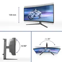 Philips Evnia 34M2C6500/00 pantalla para PC 86,4 cm (34") 3440 x 1440 Pixeles Wid Philips Evnia 34M2C6500/00 pantalla para PC 86,4 cm (34") 3440 x 1440 Pixeles Wid