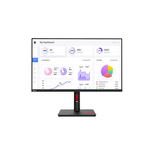Lenovo ThinkVision T32p-30 LED display 80 cm (31.5\) 3840 x 2160 Pixeles 4K Ultra