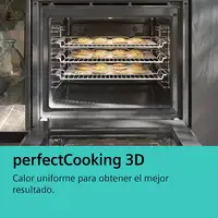 Siemens iQ300 HB372AES3 horno 71 L Negro, Acero inoxidable