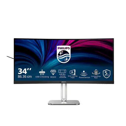 Philips 5000 series 34B2U5600C/00 pantalla para PC 86,4 cm (34") 3440 x 1440 Pixe