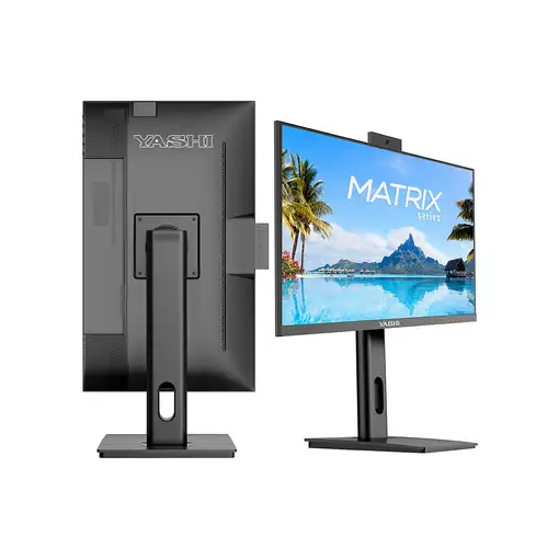 YASHI YZ2493 pantalla para PC 61 cm (24") 1920 x 1080 Pixeles Full HD Negro