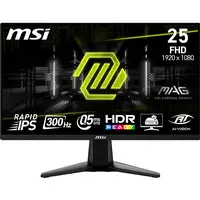 MSI MAG 255XF pantalla para PC 62,2 cm (24.5") 1920 x 1080 Pixeles Full HD Negro