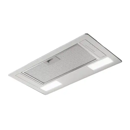 Elica PRF0142728 campana Telescópica o extraplana Aluminio, Blanco