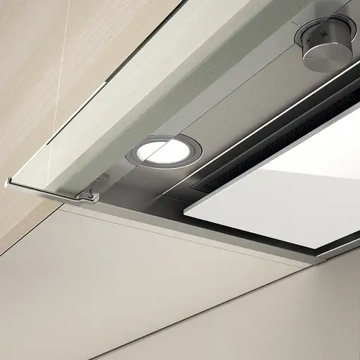 Elica BOX IN PLUX IXGL/A/90 Encastrada Acero inoxidable, Blanco 625 m³/h