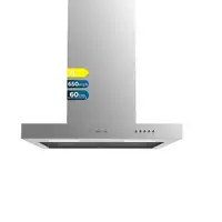 Cecotec 02878 campana De pared Acero inoxidable A 650 m³/h Cecotec 02878 campana De pared Acero inoxidable A 650 m³/h