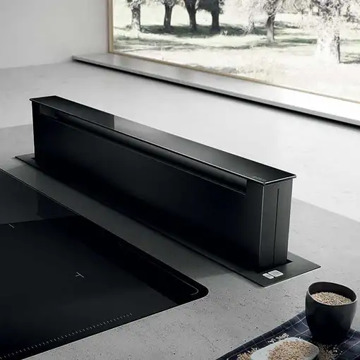 Elica Pandora GME BL/A/90 De superficie Negro 680 m³/h