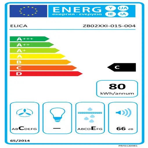 Elica Pandora GME BL/A/90 De superficie Negro 680 m³/h