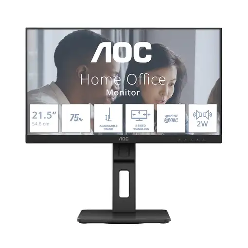 AOC E2 22E2UMF LED display 54,6 cm (21.5") 1920 x 1080 Pixeles Full HD Negro