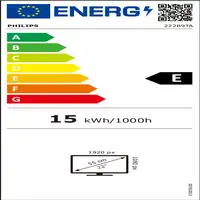 Philips B Line 222B9TA/00 LED display 54,6 cm (21.5") 1920 x 1080 Pixeles Full HD