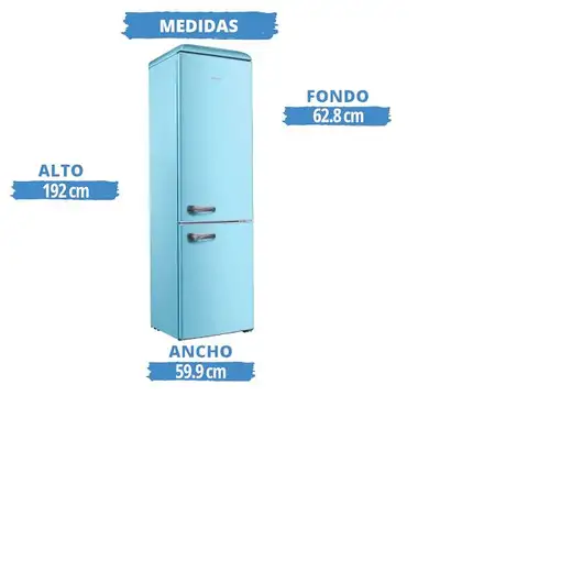 Frigoríficos сombis Independiente 300 L Azul 8436593641023 SAUBER