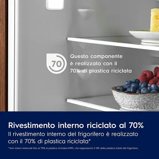 Electrolux ENG7TE75S nevera combi Integrado 376 L E Blanco