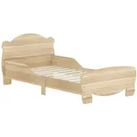 Cama para Niños de +3 Años 140x70 cm Carga 80 kg Natural AIYAPLAY