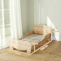 Cama para Niños de +3 Años 140x70 cm Carga 80 kg Natural AIYAPLAY