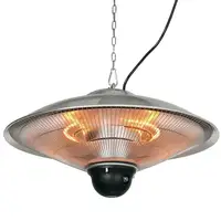 Hanging Calefactor Exterior de Techo 1010/2210W  Ø58,5x33cm Outsunny