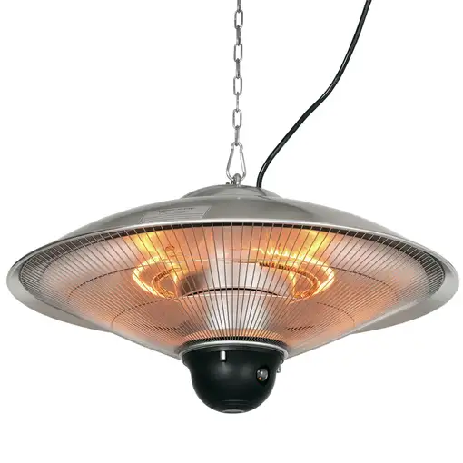 Hanging Calefactor Exterior de Techo 1010/2210W Ø58,5x33cm Outsunny Hanging Calefactor Exterior de Techo 1010/2210W Ø58,5x33cm Outsunny