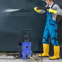 Hidrolimpiadora 1600W Caudal 432L/h Bomba de Aluminio Presión de 130 Bar DURHAND