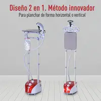 Cepillo de Vapor para Ropa 1800W Temperatura Ajustable a 11 Niveles 2L HOMCOM Cepillo de Vapor para Ropa 1800W Temperatura Ajustable a 11 Niveles 2L HOMCOM