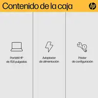 HP 15-fc0108ns AMD Ryzen™ 5 7520U Portátil 39,6 cm (15.6\) Full HD 16 GB LPDDR5-SD