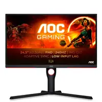 AOC G3 25G3ZM/BK pantalla para PC 62,2 cm (24.5") 1920 x 1080 Pixeles Full HD Neg AOC G3 25G3ZM/BK pantalla para PC 62,2 cm (24.5") 1920 x 1080 Pixeles Full HD Neg