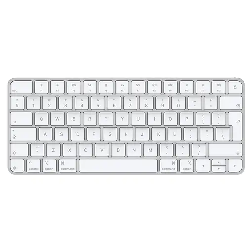 Apple Magic teclado Universal USB + Bluetooth QWERTY Inglés Blanco