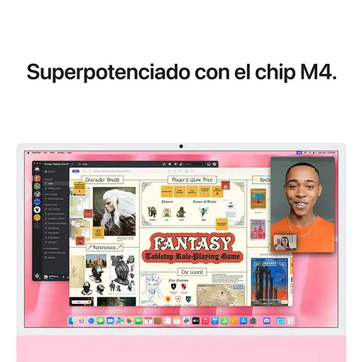 Apple iMac Apple M M4 59,7 cm (23.5'') 4480 x 2520 Pixeles PC todo en uno 16 GB 512