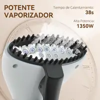 Plancha Vertical 1950W 2 L con Temperatura Ajustable Amarillo HOMCOM Plancha Vertical 1950W 2 L con Temperatura Ajustable Amarillo HOMCOM