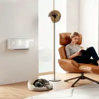 Calefactor Eléctrico Bajo Consumo de Pared 2000W con 3 Modos Pantalla LED HOMCOM