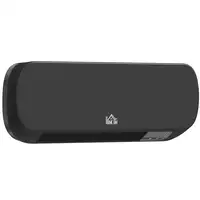 Calefactor Eléctrico de Pared 1000W/2000W Control Remoto 45x18,6x11,5 cm HOMCOM