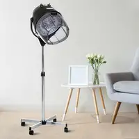 Secador de Pelo Profesional 1180W con Capucha Altura Ajustable Negro HOMCOM Secador de Pelo Profesional 1180W con Capucha Altura Ajustable Negro HOMCOM