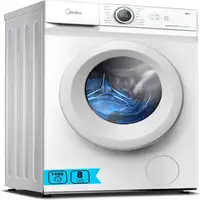 Lavadora blanca de 8 kg, 1400 rpm, MF100W80B/1/W-ES MIDEA