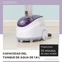 Plancha de Vapor Temperatura Ajustable 11 Niveles Depósito 1.8L 1950W HOMCOM Plancha de Vapor Temperatura Ajustable 11 Niveles Depósito 1.8L 1950W HOMCOM