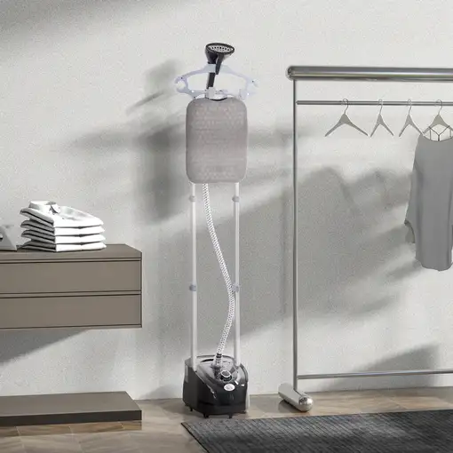 Plancha Vertical 1950W 2 L con Temperatura Ajustable Negro HOMCOM