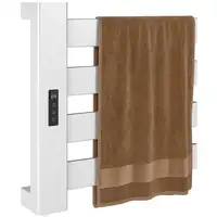 Toallero Eléctrico de Pared 130W con Control WIFI Blanco HOMCOM