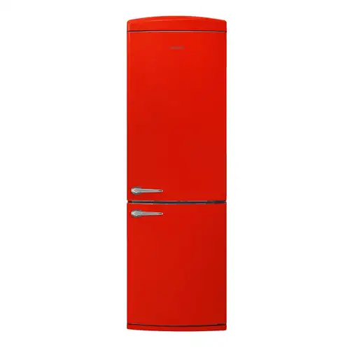 Nevera y congelador Independiente 294 L Rojo 01964 CECOTEC