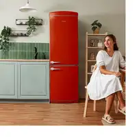 Nevera y congelador Independiente 294 L Rojo 01964 CECOTEC