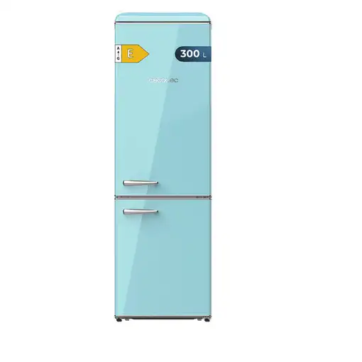 Nevera y congelador Independiente 300 L Azul 02759 CECOTEC