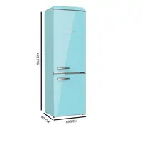 Nevera y congelador Independiente 300 L Azul 02759 CECOTEC