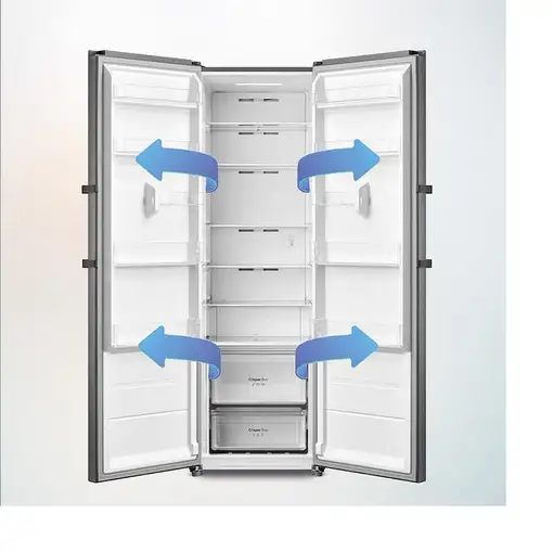 Cecotec 02379 Frigorífico Combi 362 L E Acero inoxidable