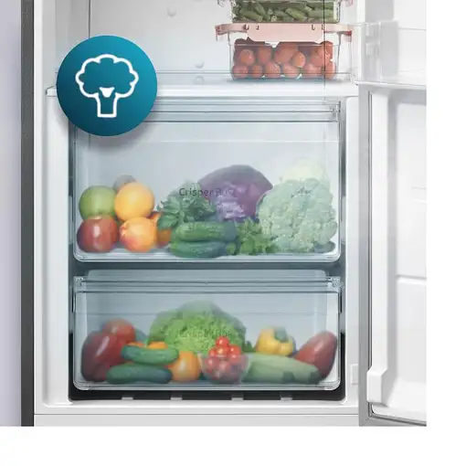 Cecotec 02379 Frigorífico Combi 362 L E Acero inoxidable