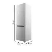 Cecotec 02436 Frigorífico Combi 250 L E Acero inoxidable