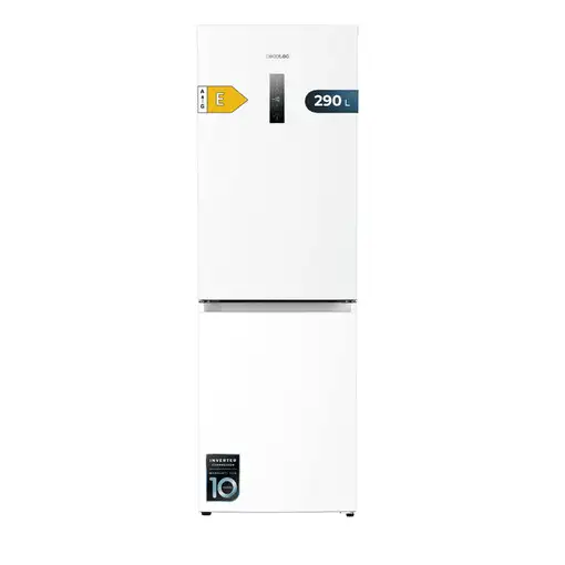 Nevera y congelador Independiente 290 L Blanco 01970 CECOTEC Nevera y congelador Independiente 290 L Blanco 01970 CECOTEC