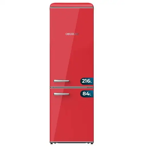 Frigoríficos сombis Independiente 300 L Rojo 02756 CECOTEC